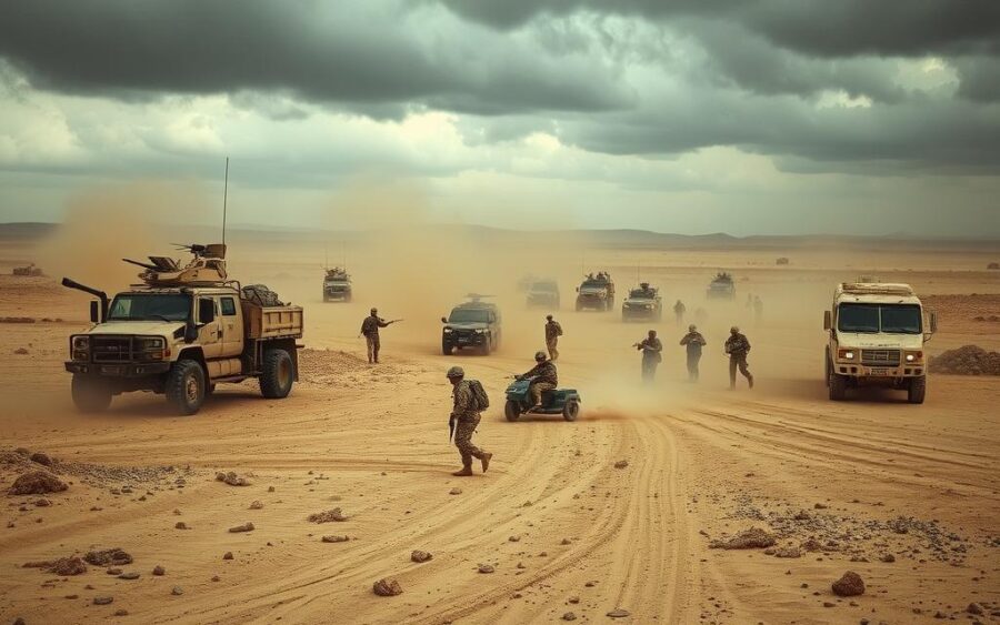 kino wojenne Irak