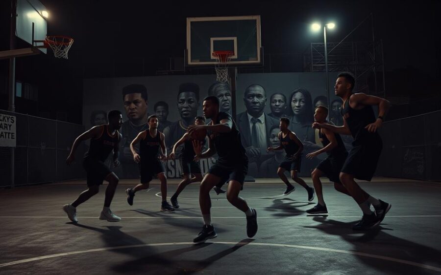 dramaty o koszykówce